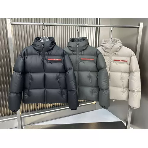 Cheap Prada Down Feather Coat Long Sleeved For Unisex #1359619 Replica Wholesale [$225.00 USD] [ITEM#1359619] on Replica Prada Down Feather Coat