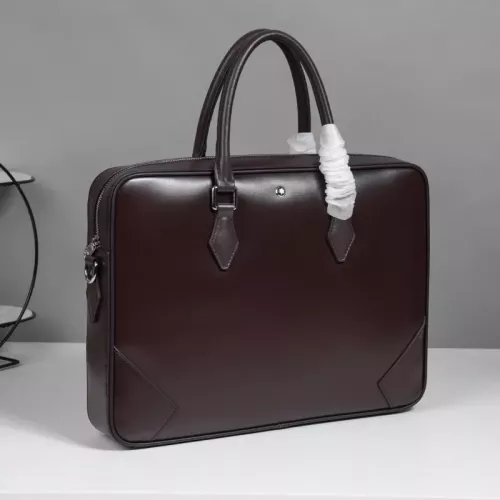 Cheap Mont Blanc AAA Man Handbags #1359713 Replica Wholesale [$162.00 USD] [ITEM#1359713] on Replica Mont Blanc AAA Man Handbags