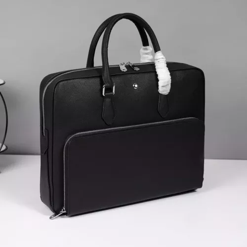 Cheap Mont Blanc AAA Man Handbags #1359716 Replica Wholesale [$162.00 USD] [ITEM#1359716] on Replica Mont Blanc AAA Man Handbags