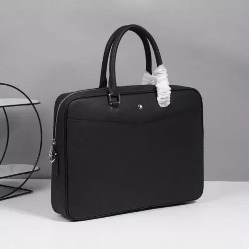 Cheap Mont Blanc AAA Man Handbags #1359717 Replica Wholesale [$162.00 USD] [ITEM#1359717] on Replica Mont Blanc AAA Man Handbags