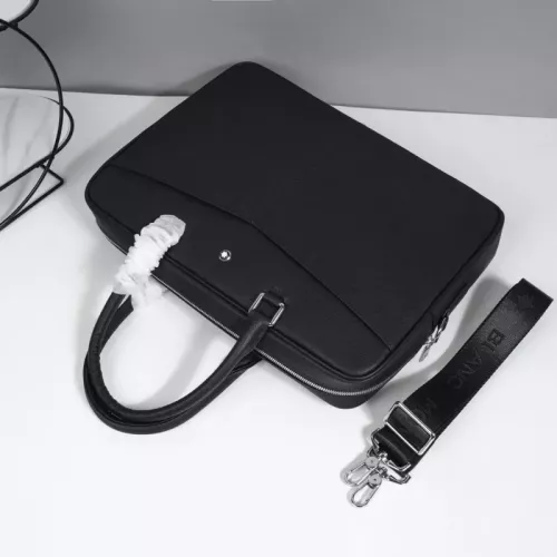 Cheap Mont Blanc AAA Man Handbags #1359717 Replica Wholesale [$162.00 USD] [ITEM#1359717] on Replica Mont Blanc AAA Man Handbags