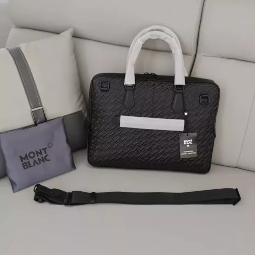 Cheap Mont Blanc AAA Man Handbags #1359725 Replica Wholesale [$162.00 USD] [ITEM#1359725] on Replica Mont Blanc AAA Man Handbags