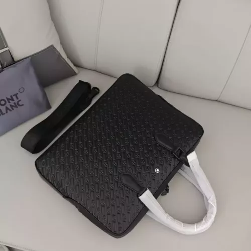 Cheap Mont Blanc AAA Man Handbags #1359725 Replica Wholesale [$162.00 USD] [ITEM#1359725] on Replica Mont Blanc AAA Man Handbags