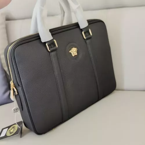 Cheap Versace AAA Man Handbags #1359731 Replica Wholesale [$162.00 USD] [ITEM#1359731] on Replica Versace AAA Man Handbags