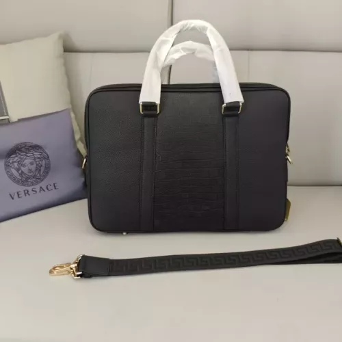 Cheap Versace AAA Man Handbags #1359732 Replica Wholesale [$162.00 USD] [ITEM#1359732] on Replica Versace AAA Man Handbags