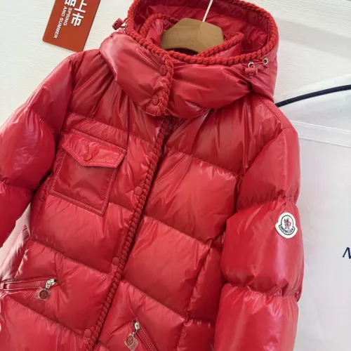 Cheap Moncler Down Feather Coat Long Sleeved For Women #1359878 Replica Wholesale [$160.00 USD] [ITEM#1359878] on Replica Moncler Down Feather Coat