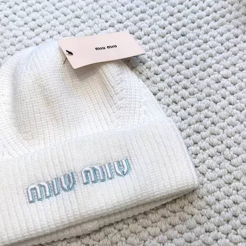 Cheap MIU MIU Caps #1359923 Replica Wholesale [$25.00 USD] [ITEM#1359923] on Replica MIU MIU Caps