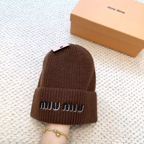 Cheap MIU MIU Caps #1359927 Replica Wholesale [$25.00 USD] [ITEM#1359927] on Replica MIU MIU Caps