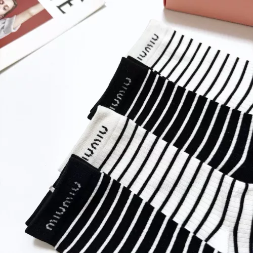 Cheap MIU MIU Socks #1360060 Replica Wholesale [$29.00 USD] [ITEM#1360060] on Replica MIU MIU Socks