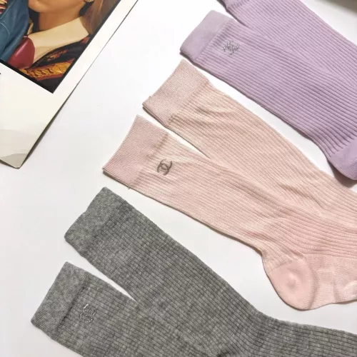 Cheap Chanel Socks #1360063 Replica Wholesale [$29.00 USD] [ITEM#1360063] on Replica Chanel Socks