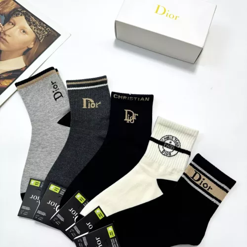 Cheap Christian Dior Socks #1360067 Replica Wholesale [$27.00 USD] [ITEM#1360067] on Replica Christian Dior Socks