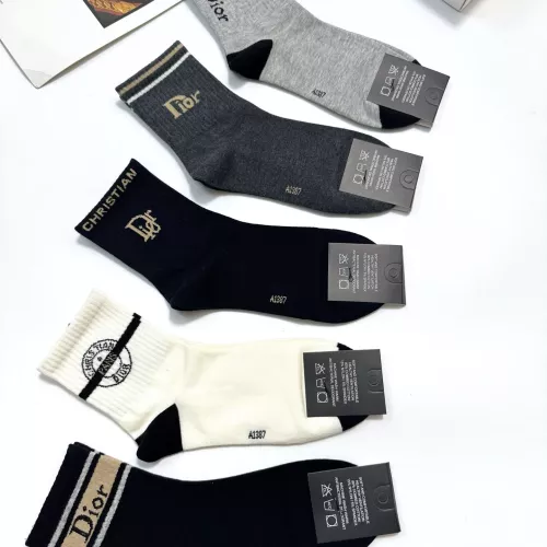 Cheap Christian Dior Socks #1360067 Replica Wholesale [$27.00 USD] [ITEM#1360067] on Replica Christian Dior Socks