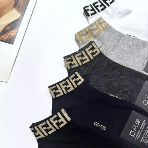 Cheap Fendi Socks #1360068 Replica Wholesale [$27.00 USD] [ITEM#1360068] on Replica Fendi Socks