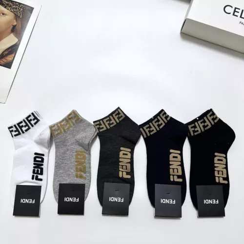 Cheap Fendi Socks #1360068 Replica Wholesale [$27.00 USD] [ITEM#1360068] on Replica Fendi Socks