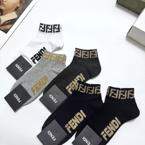 Cheap Fendi Socks #1360068 Replica Wholesale [$27.00 USD] [ITEM#1360068] on Replica Fendi Socks