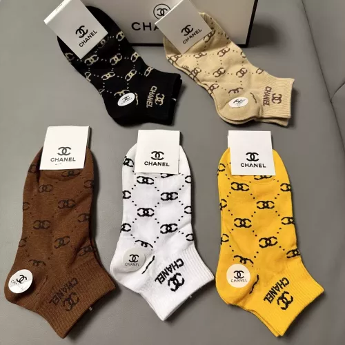 Cheap Chanel Socks For Women #1360081 Replica Wholesale [$25.00 USD] [ITEM#1360081] on Replica Chanel Socks
