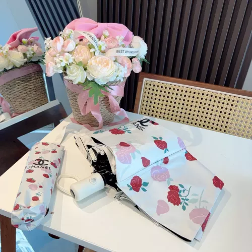 Cheap Chanel Umbrellas #1360097 Replica Wholesale [$29.00 USD] [ITEM#1360097] on Replica Chanel Umbrellas