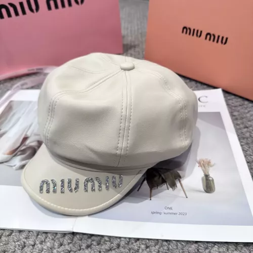 Cheap MIU MIU Caps #1360180 Replica Wholesale [$32.00 USD] [ITEM#1360180] on Replica MIU MIU Caps