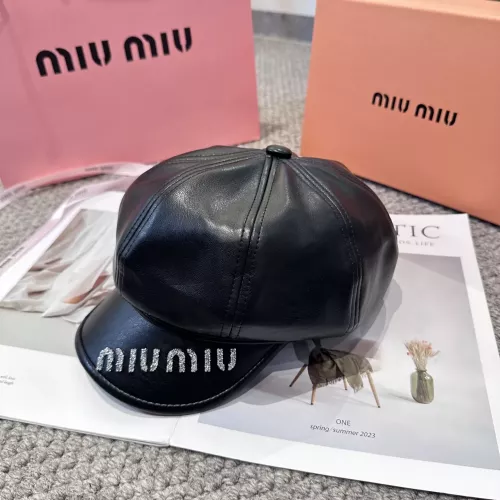 Cheap MIU MIU Caps #1360183 Replica Wholesale [$32.00 USD] [ITEM#1360183] on Replica MIU MIU Caps