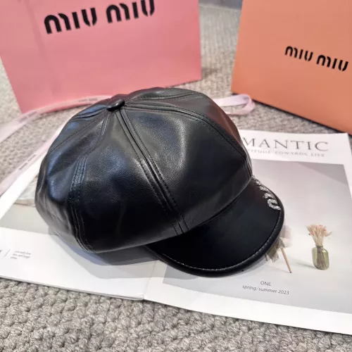 Cheap MIU MIU Caps #1360183 Replica Wholesale [$32.00 USD] [ITEM#1360183] on Replica MIU MIU Caps