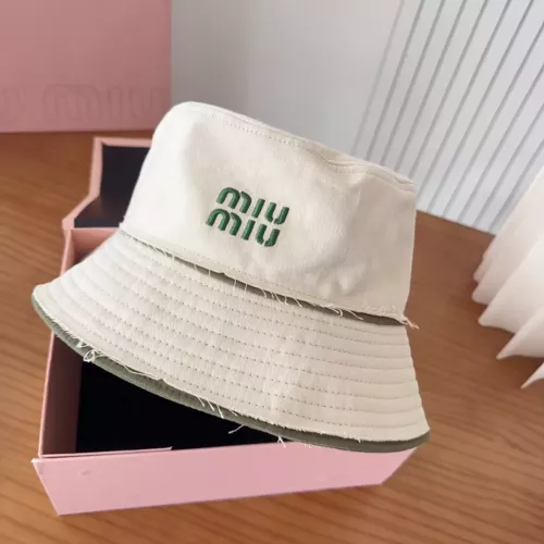Cheap MIU MIU Caps #1360190 Replica Wholesale [$32.00 USD] [ITEM#1360190] on Replica MIU MIU Caps