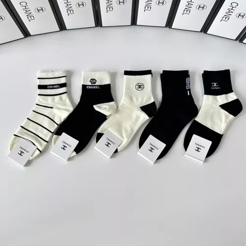 Cheap Chanel Socks #1360295 Replica Wholesale [$27.00 USD] [ITEM#1360295] on Replica Chanel Socks