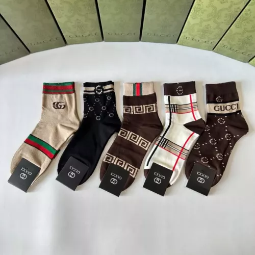 Cheap Gucci Socks #1360297 Replica Wholesale [$27.00 USD] [ITEM#1360297] on Replica Gucci Socks
