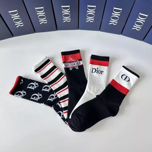 Cheap Christian Dior Socks #1360306 Replica Wholesale [$29.00 USD] [ITEM#1360306] on Replica Christian Dior Socks
