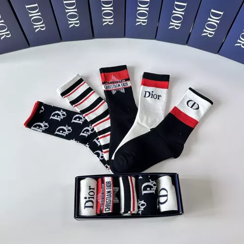 Cheap Christian Dior Socks #1360306 Replica Wholesale [$29.00 USD] [ITEM#1360306] on Replica Christian Dior Socks