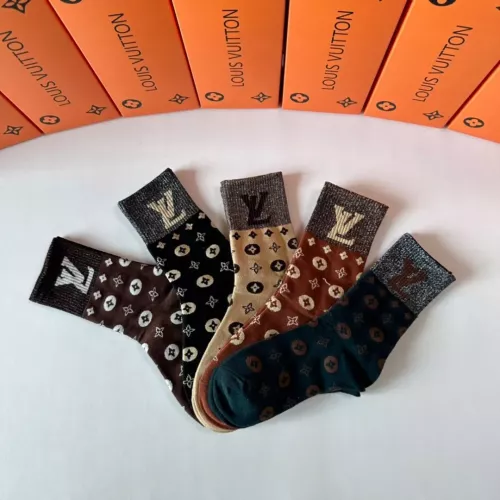 Cheap Louis Vuitton LV Socks #1360307 Replica Wholesale [$29.00 USD] [ITEM#1360307] on Replica Louis Vuitton LV Socks