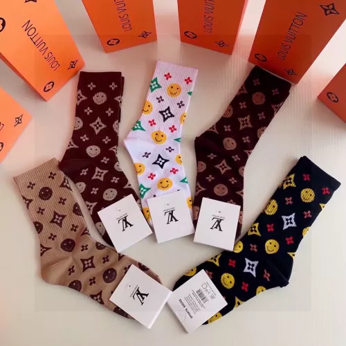Cheap Louis Vuitton LV Socks #1360308 Replica Wholesale [$29.00 USD] [ITEM#1360308] on Replica Louis Vuitton LV Socks