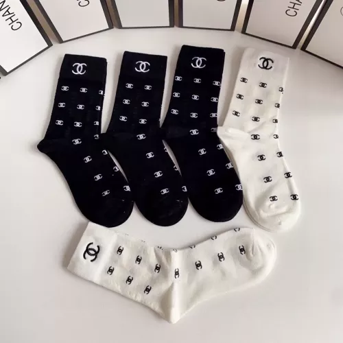 Cheap Chanel Socks #1360311 Replica Wholesale [$29.00 USD] [ITEM#1360311] on Replica Chanel Socks