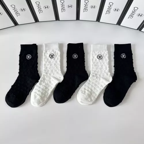 Cheap Chanel Socks #1360313 Replica Wholesale [$29.00 USD] [ITEM#1360313] on Replica Chanel Socks