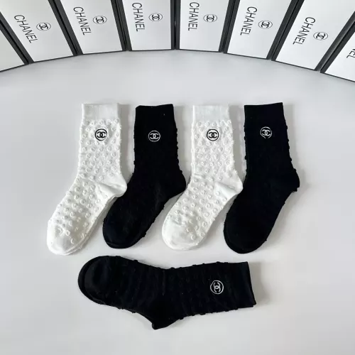 Cheap Chanel Socks #1360313 Replica Wholesale [$29.00 USD] [ITEM#1360313] on Replica Chanel Socks