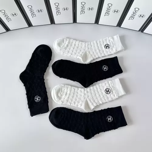 Cheap Chanel Socks #1360313 Replica Wholesale [$29.00 USD] [ITEM#1360313] on Replica Chanel Socks