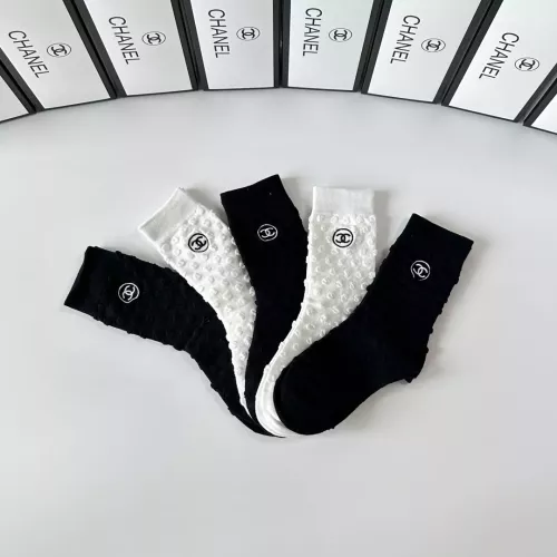 Cheap Chanel Socks #1360313 Replica Wholesale [$29.00 USD] [ITEM#1360313] on Replica Chanel Socks