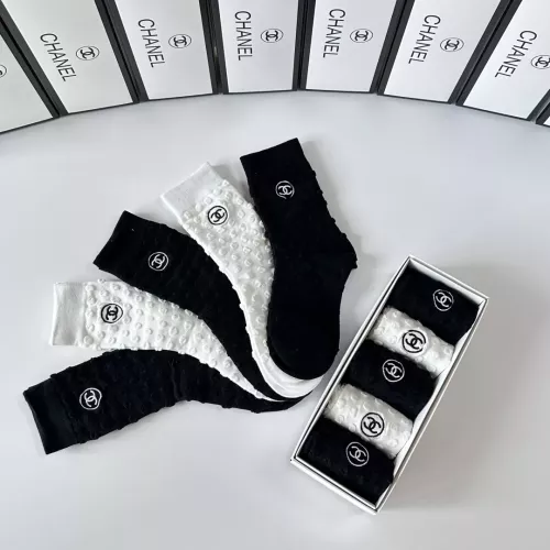 Cheap Chanel Socks #1360313 Replica Wholesale [$29.00 USD] [ITEM#1360313] on Replica Chanel Socks