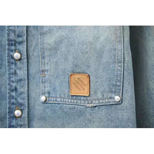 Cheap Louis Vuitton LV Jackets Long Sleeved For Men #1360510 Replica Wholesale [$68.00 USD] [ITEM#1360510] on Replica Louis Vuitton LV Jackets