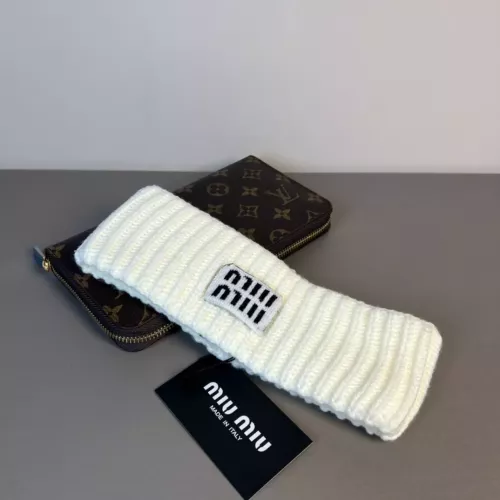 Cheap MIU MIU Headband #1360616 Replica Wholesale [$25.00 USD] [ITEM#1360616] on Replica MIU MIU Headband
