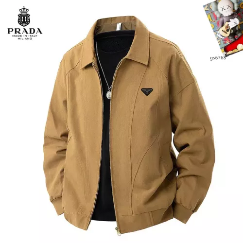 Prada Jackets Long Sleeved For Men #1360673