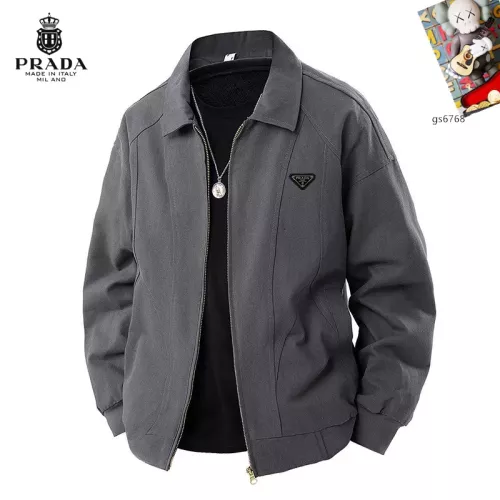Prada Jackets Long Sleeved For Men #1360674