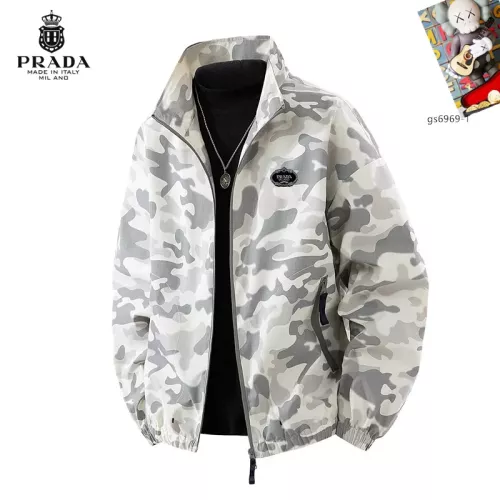 Prada Jackets Long Sleeved For Men #1360704
