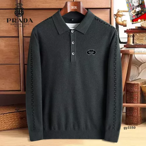Prada Sweaters Long Sleeved For Men #1360727