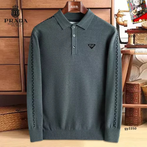 Prada Sweaters Long Sleeved For Men #1360759