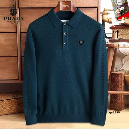 Prada Sweaters Long Sleeved For Men #1360761