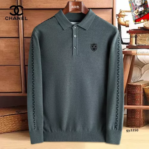 Chanel Sweaters Long Sleeved For Men #1360783