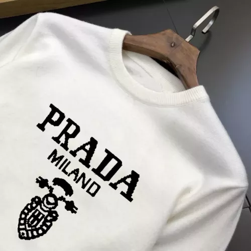 Cheap Prada Sweaters Long Sleeved For Men #1360789 Replica Wholesale [$42.00 USD] [ITEM#1360789] on Replica Prada Sweaters