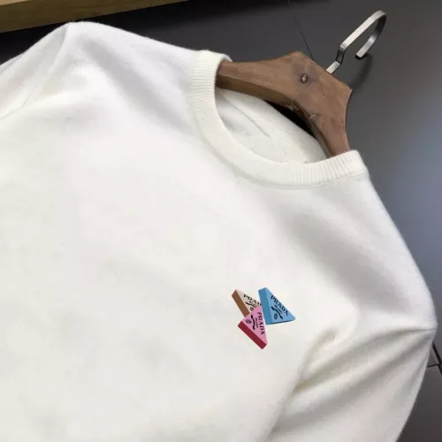 Cheap Prada Sweaters Long Sleeved For Men #1360829 Replica Wholesale [$42.00 USD] [ITEM#1360829] on Replica Prada Sweaters
