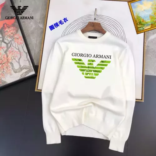 Armani Sweaters Long Sleeved For Men #1360837