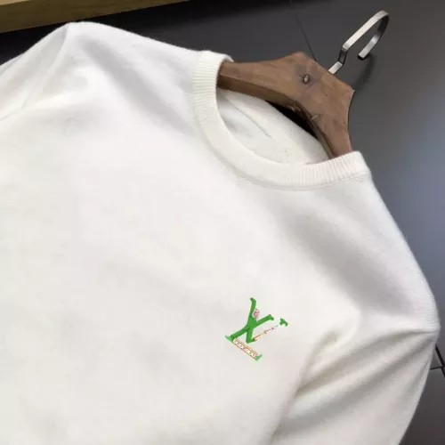 Cheap Louis Vuitton LV Sweaters Long Sleeved For Men #1360839 Replica Wholesale [$42.00 USD] [ITEM#1360839] on Replica Louis Vuitton LV Sweaters